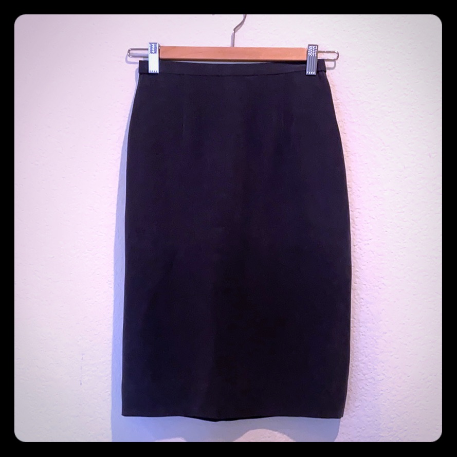 Cynthia Steffe Silk Pencil Skirt